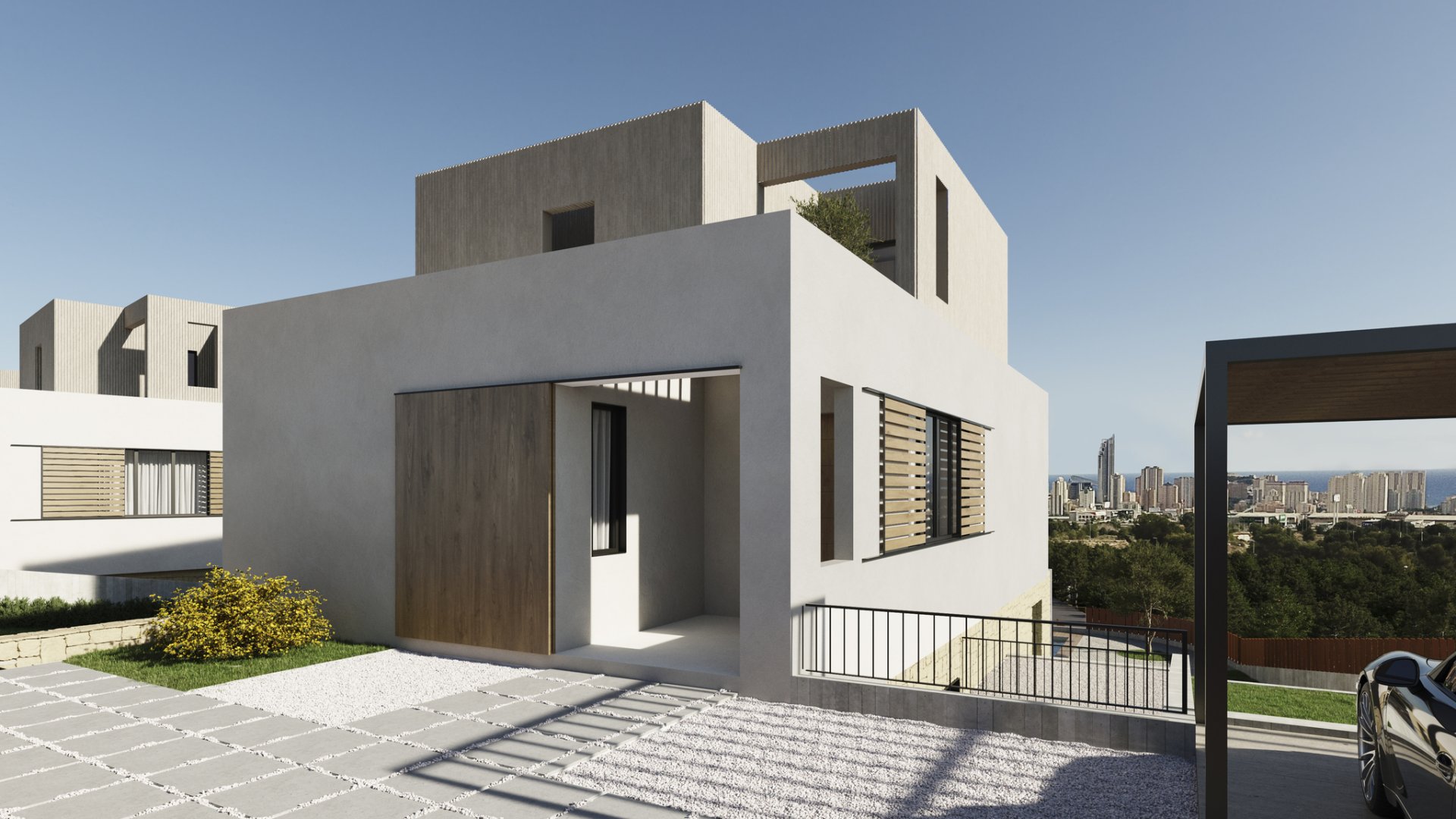 Villa i Finestrat, Alicante, Spanien 3 sovrum, 158 kvm. Nr. 140511