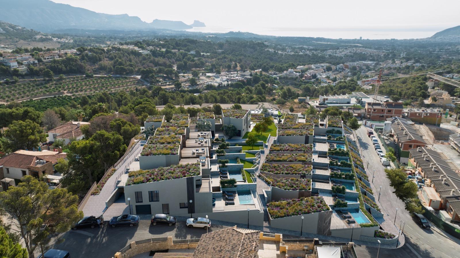 Dzīvoklis La Nucia, Alicante, Spānijā 3 istabas, 364 m2 Nr. 165788