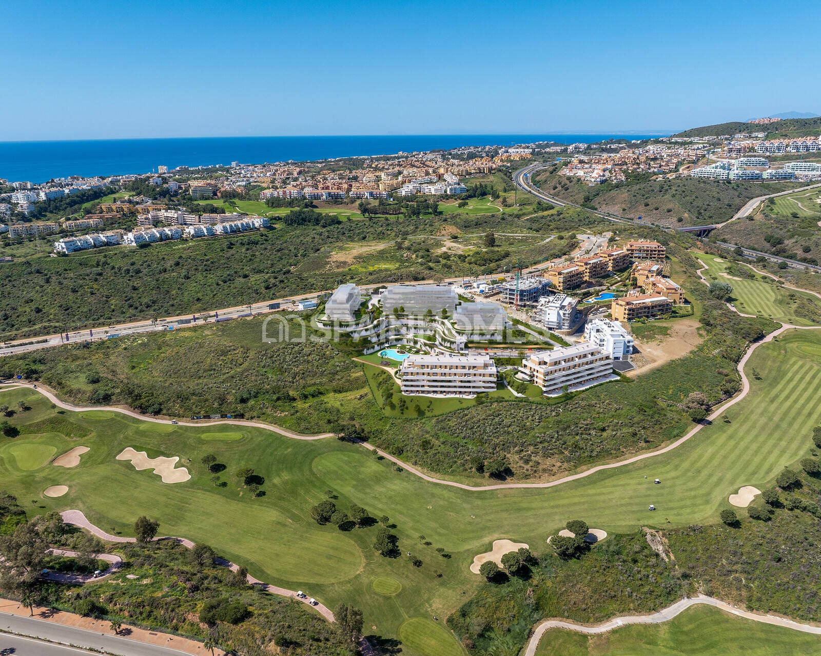 Apartment à Mijas, Malaga, Espagne 1 chambre, 46 m2 No. 138850
