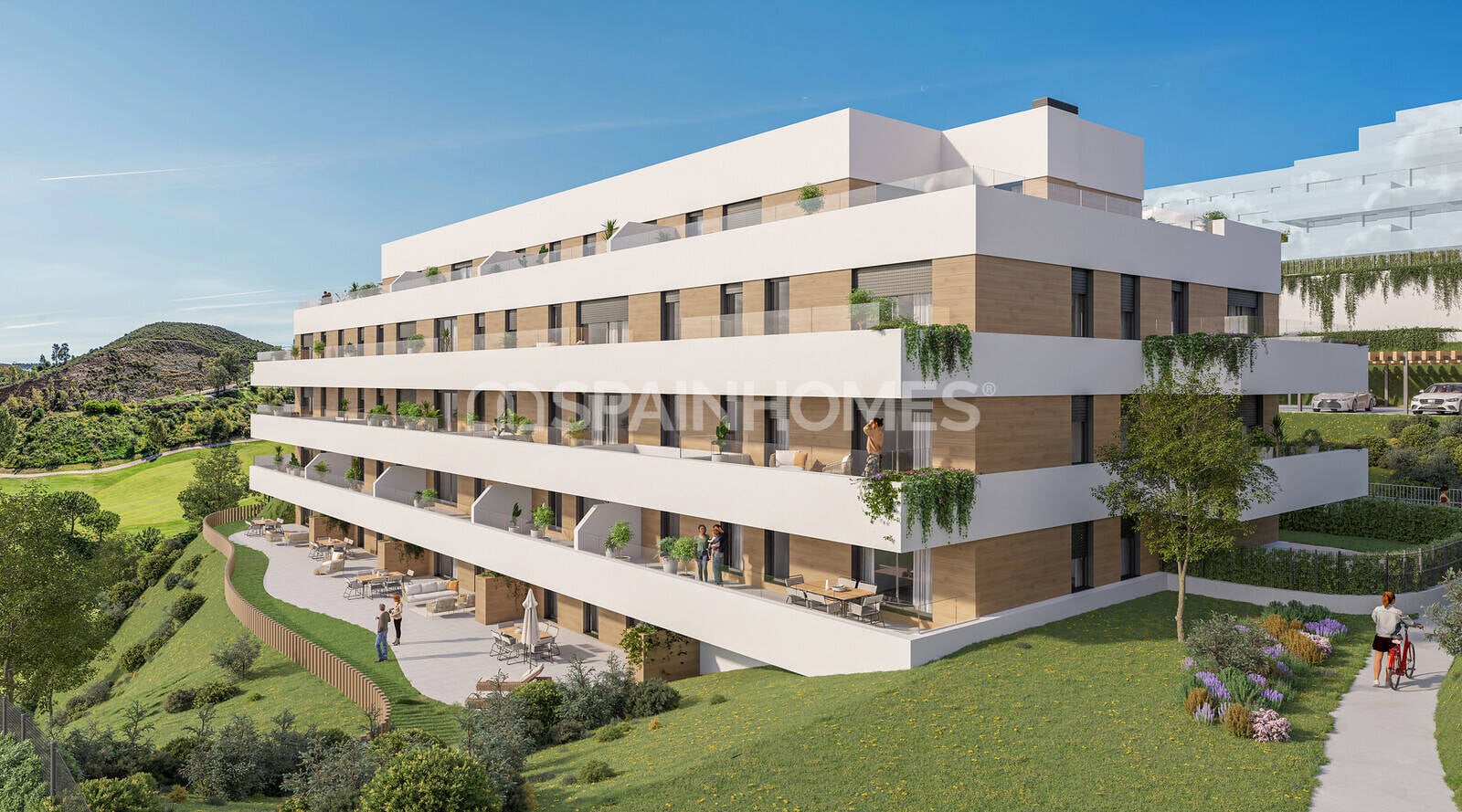 Apartment à Mijas, Malaga, Espagne 1 chambre, 46 m2 No. 138850