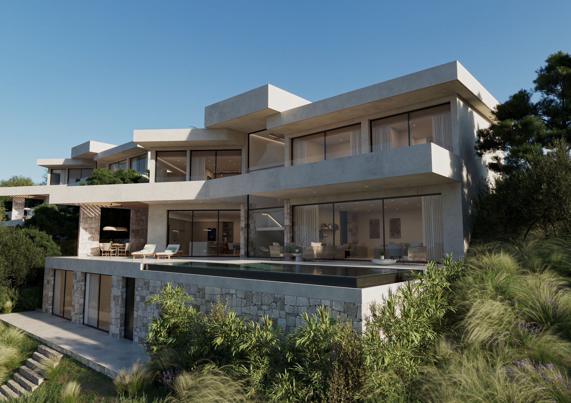 Villa a Marbella, Malaga, Spagna 3 camere da letto, 745 mq. N° 143778