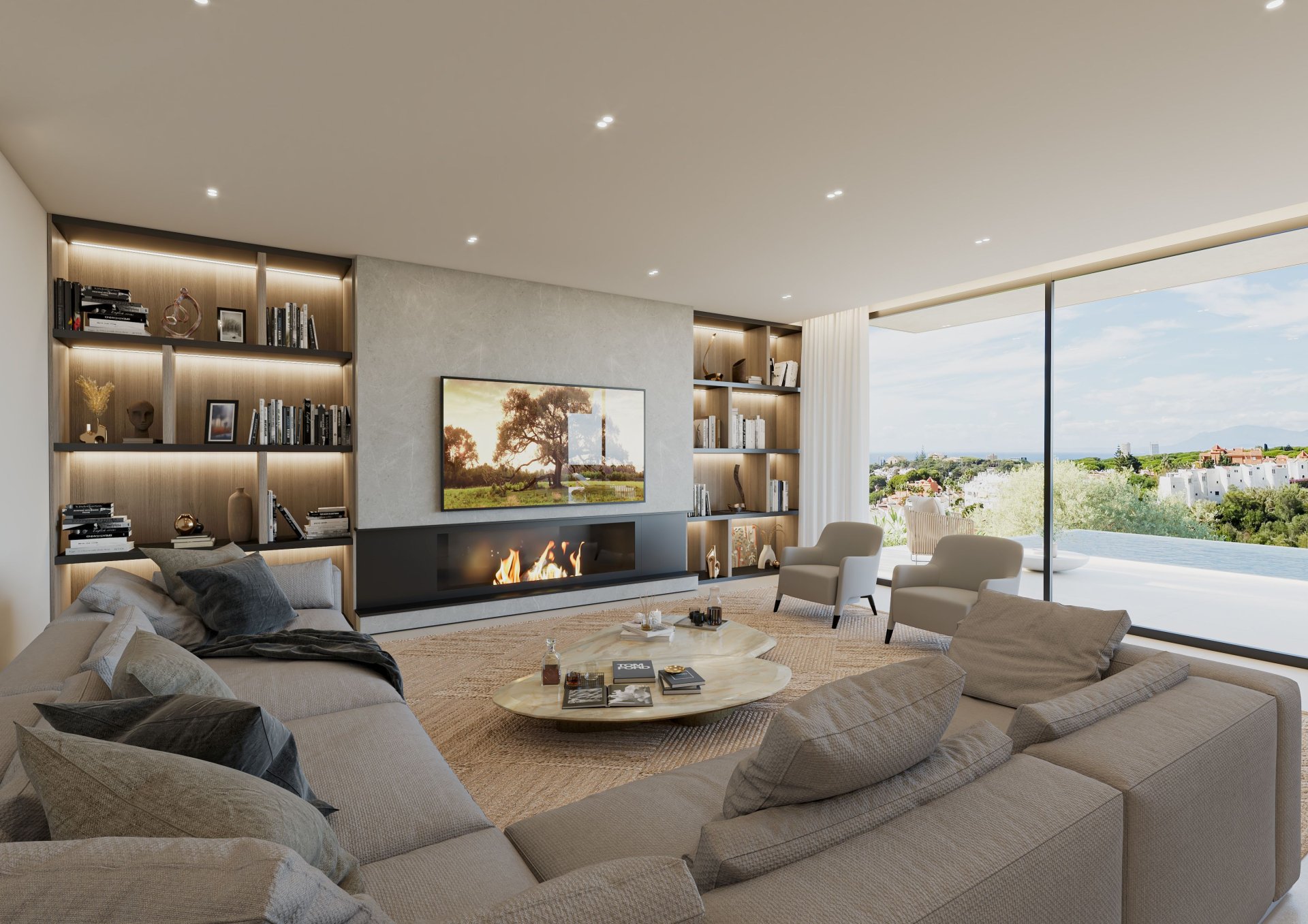 Villa a Marbella, Malaga, Spagna 3 camere da letto, 745 mq. N° 143778