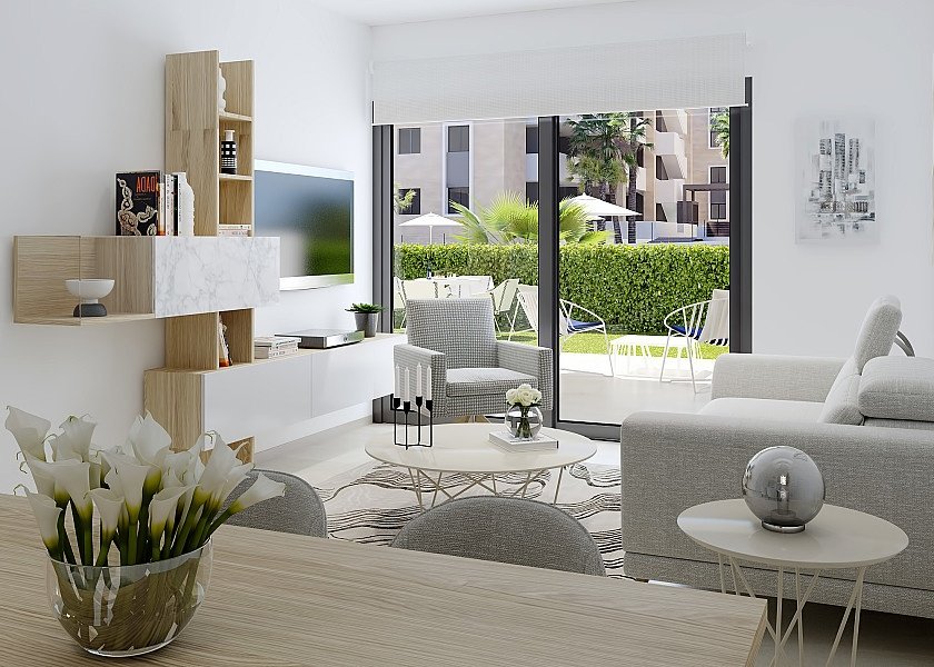 Apartamento en Playa Flamenca II, Alicante, España 3 dormitorios, 124 m2 No. 103694