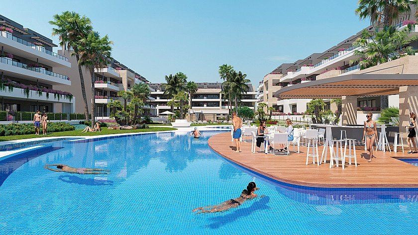 Apartamento en Playa Flamenca II, Alicante, España 3 dormitorios, 124 m2 No. 103694