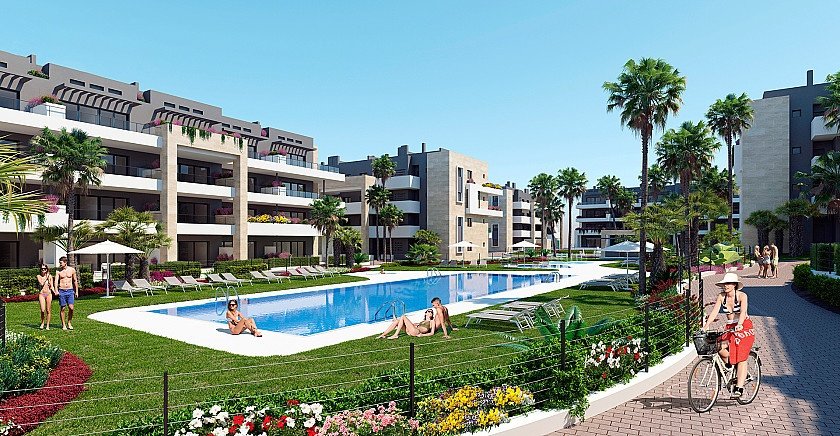Apartamento en Playa Flamenca II, Alicante, España 3 dormitorios, 124 m2 No. 103694