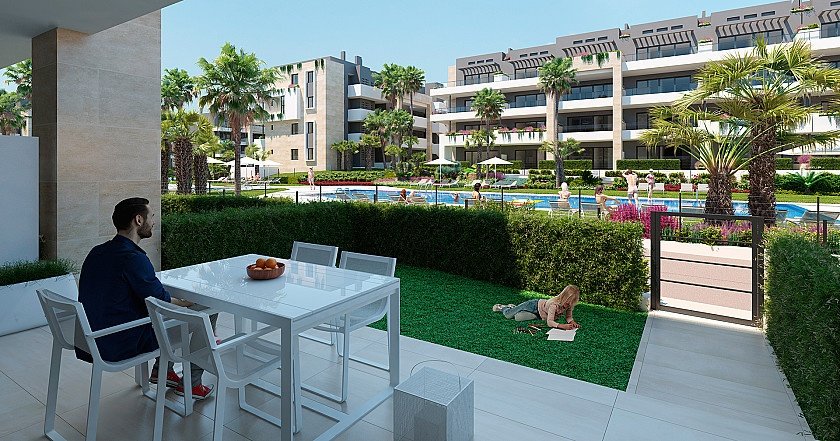 Apartamento en Playa Flamenca II, Alicante, España 3 dormitorios, 124 m2 No. 103694