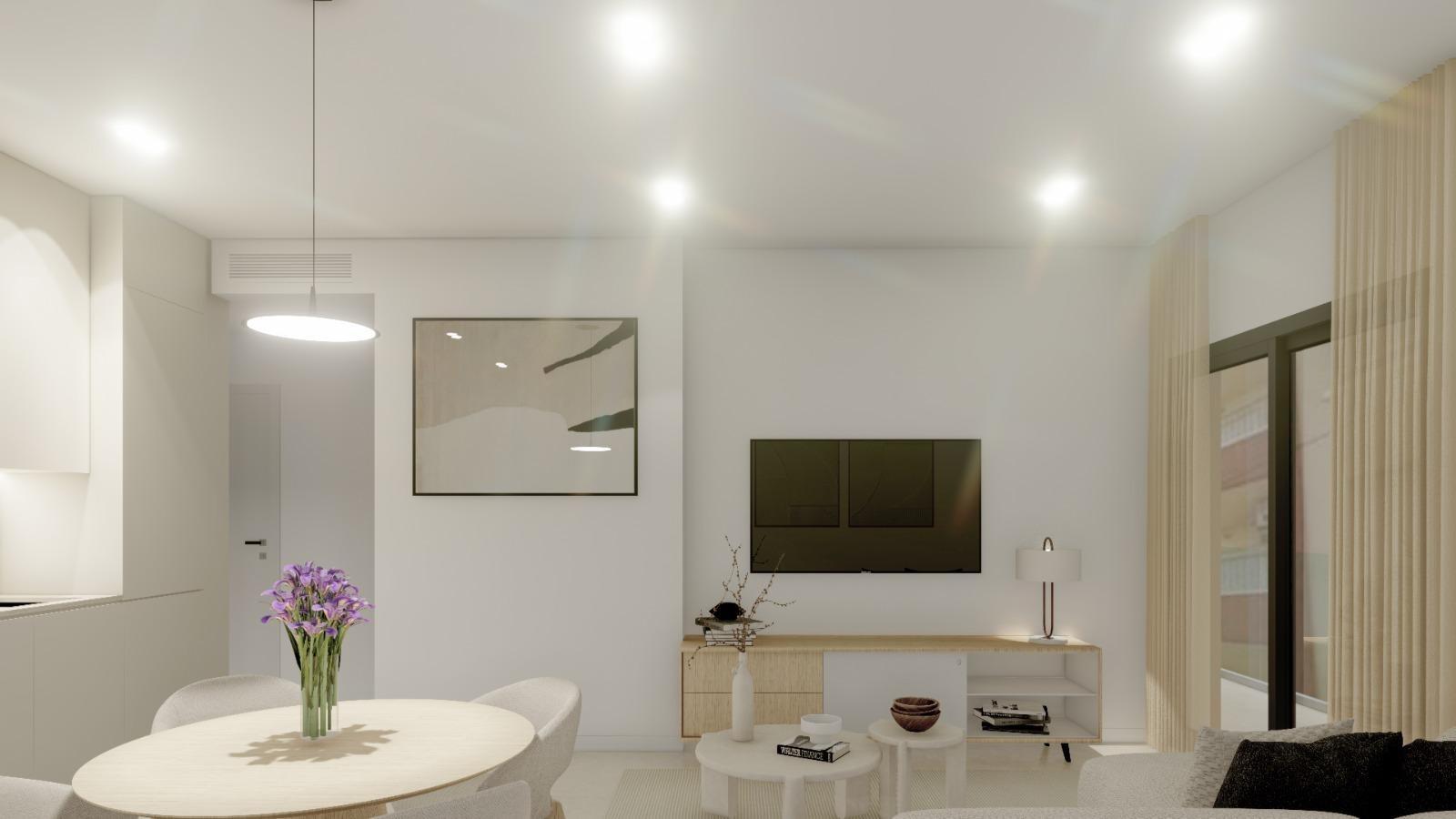 Apartament w Guardamar del Segura, Alicante, Hiszpania 2 sypialnie, 62 mkw. nr 134809
