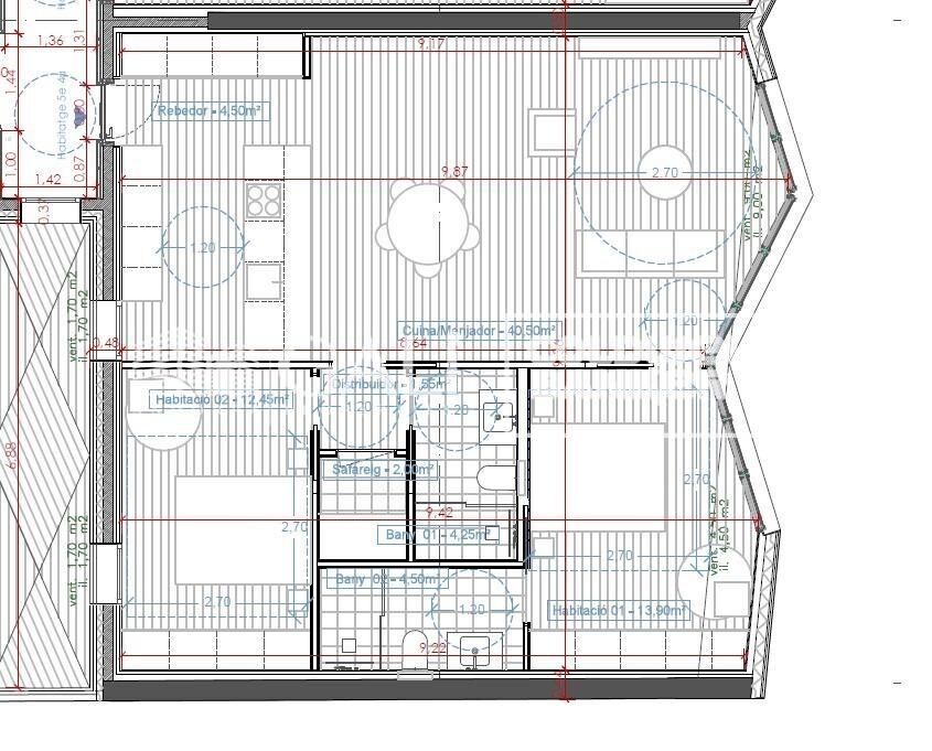 Apartament w Principado De Andorra (Ninguna Poblacion Tiene C.P.), Lleida, Hiszpania 2 sypialnie, 101 mkw. nr 160345