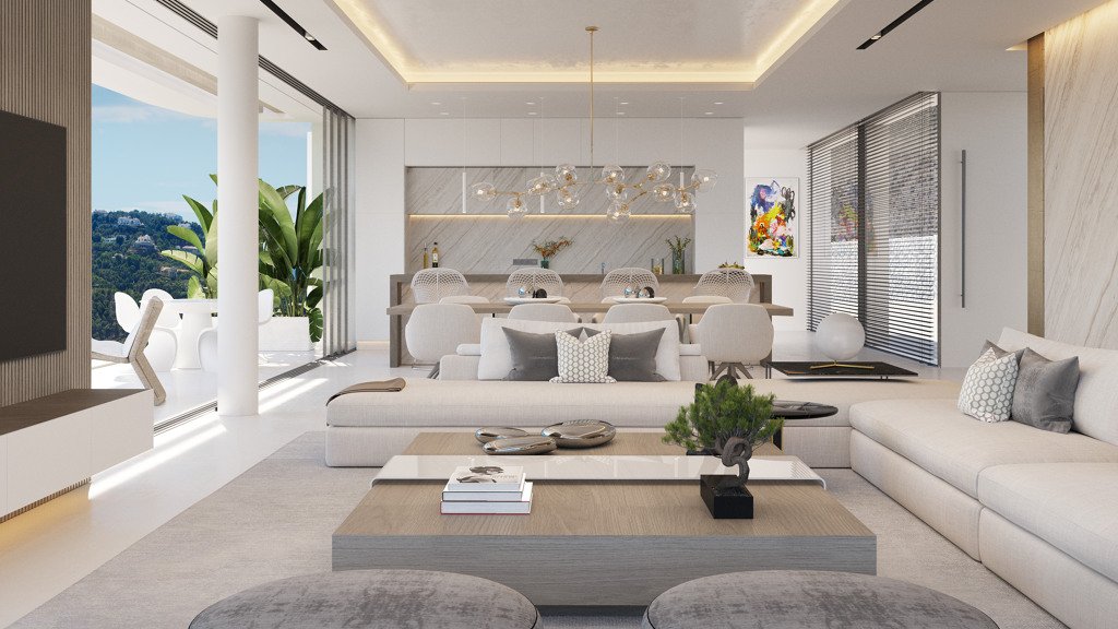 Huvila Benahavis, Malaga, Espanja 3 makuuhuonetta, 741 m2 No. 62008