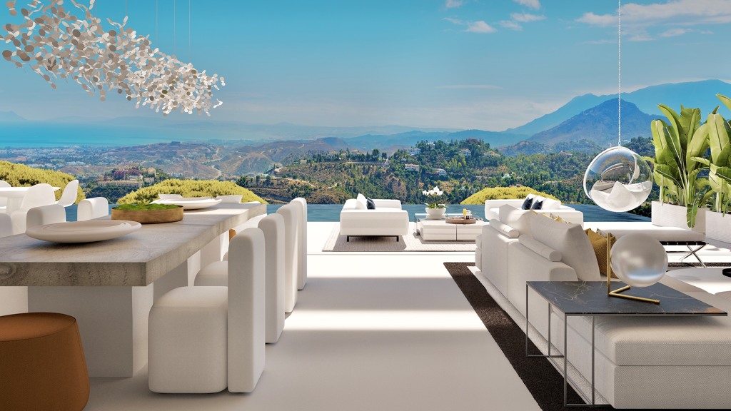 Huvila Benahavis, Malaga, Espanja 3 makuuhuonetta, 741 m2 No. 62008