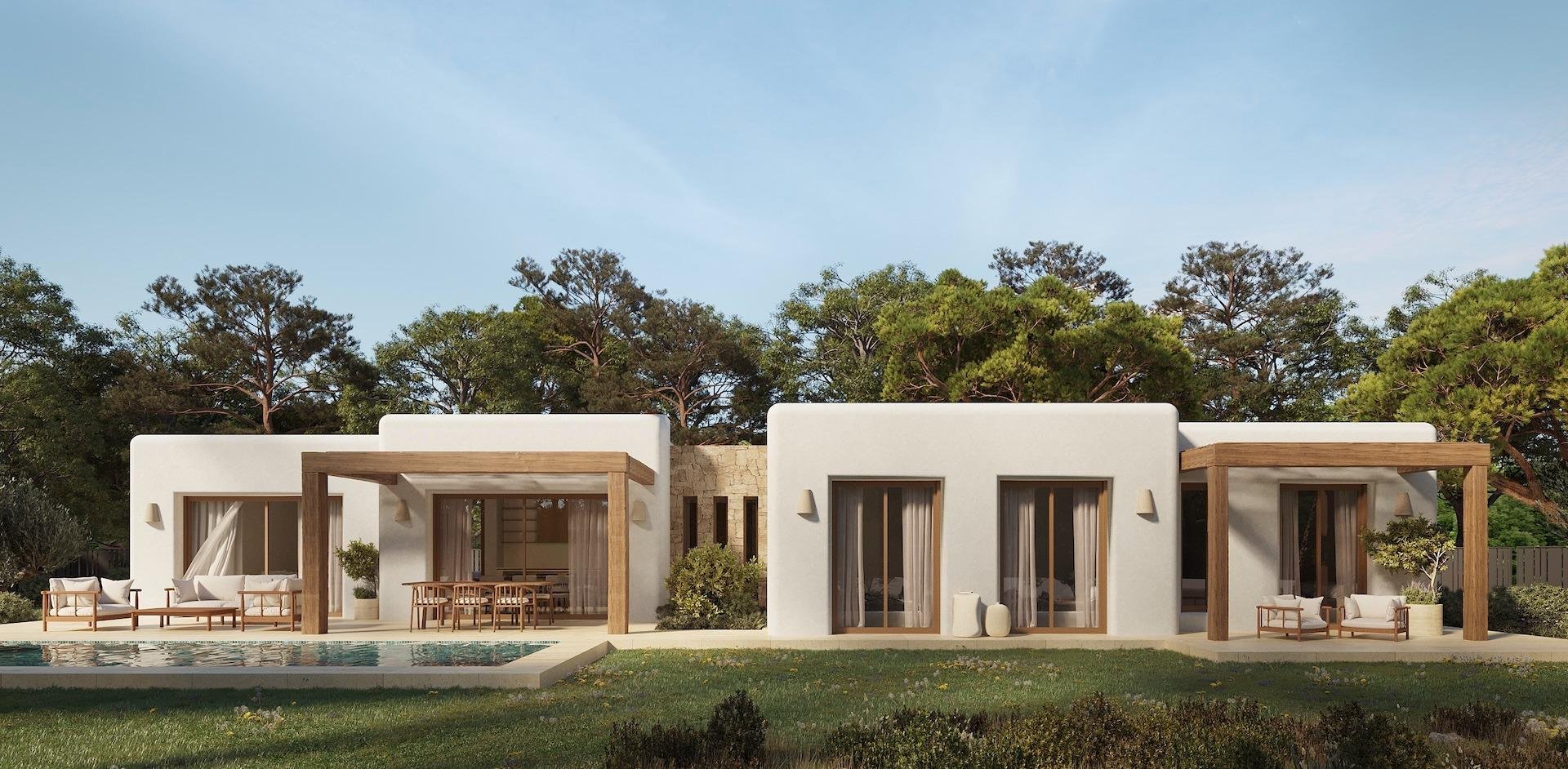 Villa Benissa, Alicante, Spānijā 3 istabas, 139 m2 Nr. 133674
