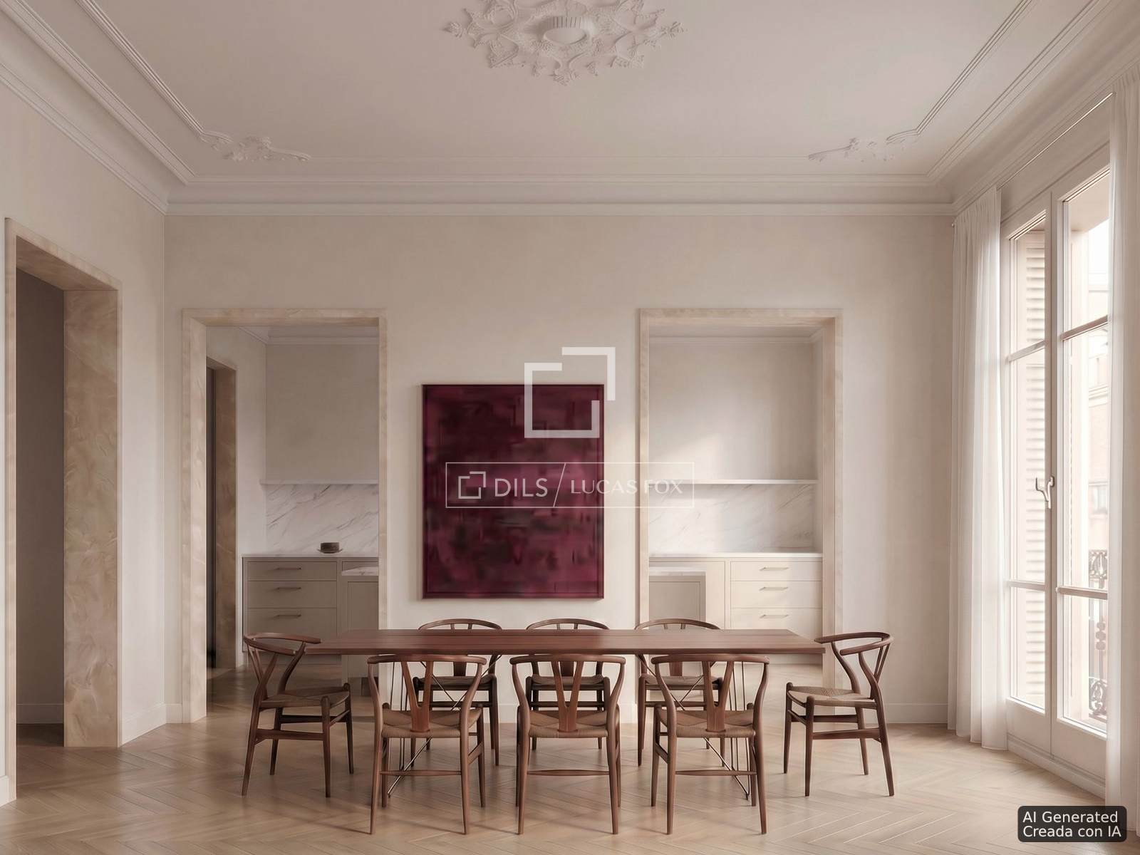 Appartamento a Barcelona, Spagna 4 camere da letto, 201 mq. N° 192556