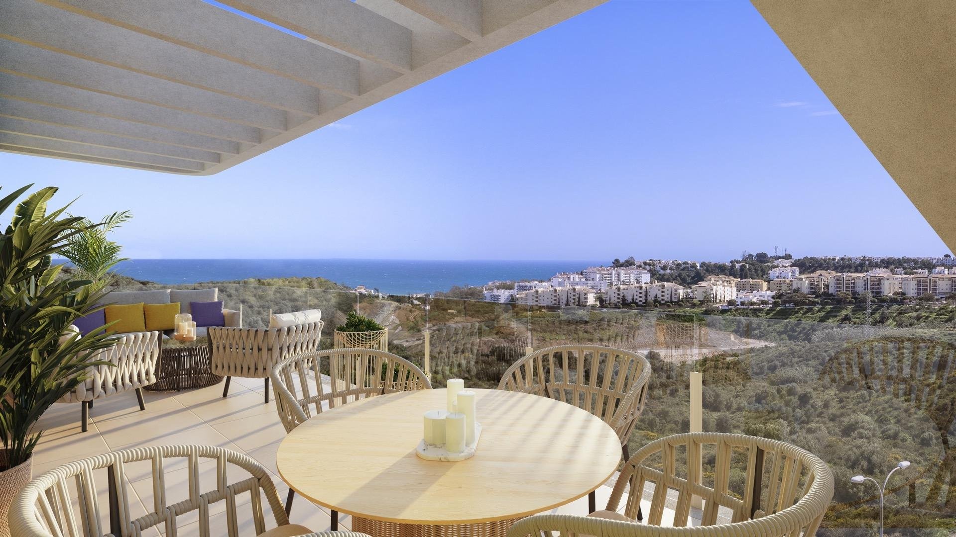 Apartament w Mijas, Malaga, Hiszpania 3 sypialnie, 116 mkw. nr 133599