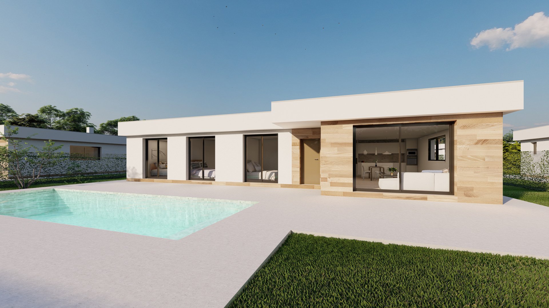 Villa a Calasparra, Murcia, Spagna 3 camere da letto, 135 mq. N° 136360