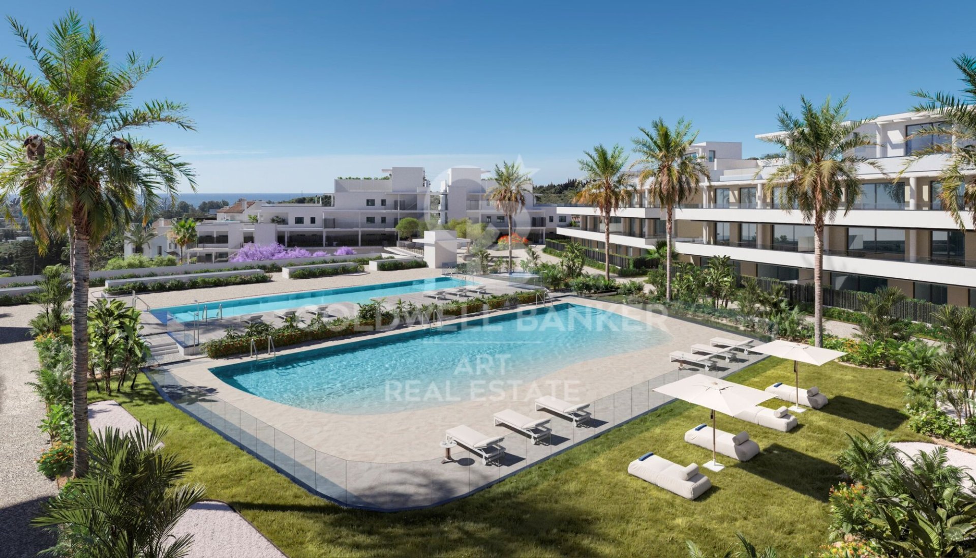 Lägenhet i Estepona, Malaga, Spanien 3 sovrum, 182 kvm. Nr. 179079