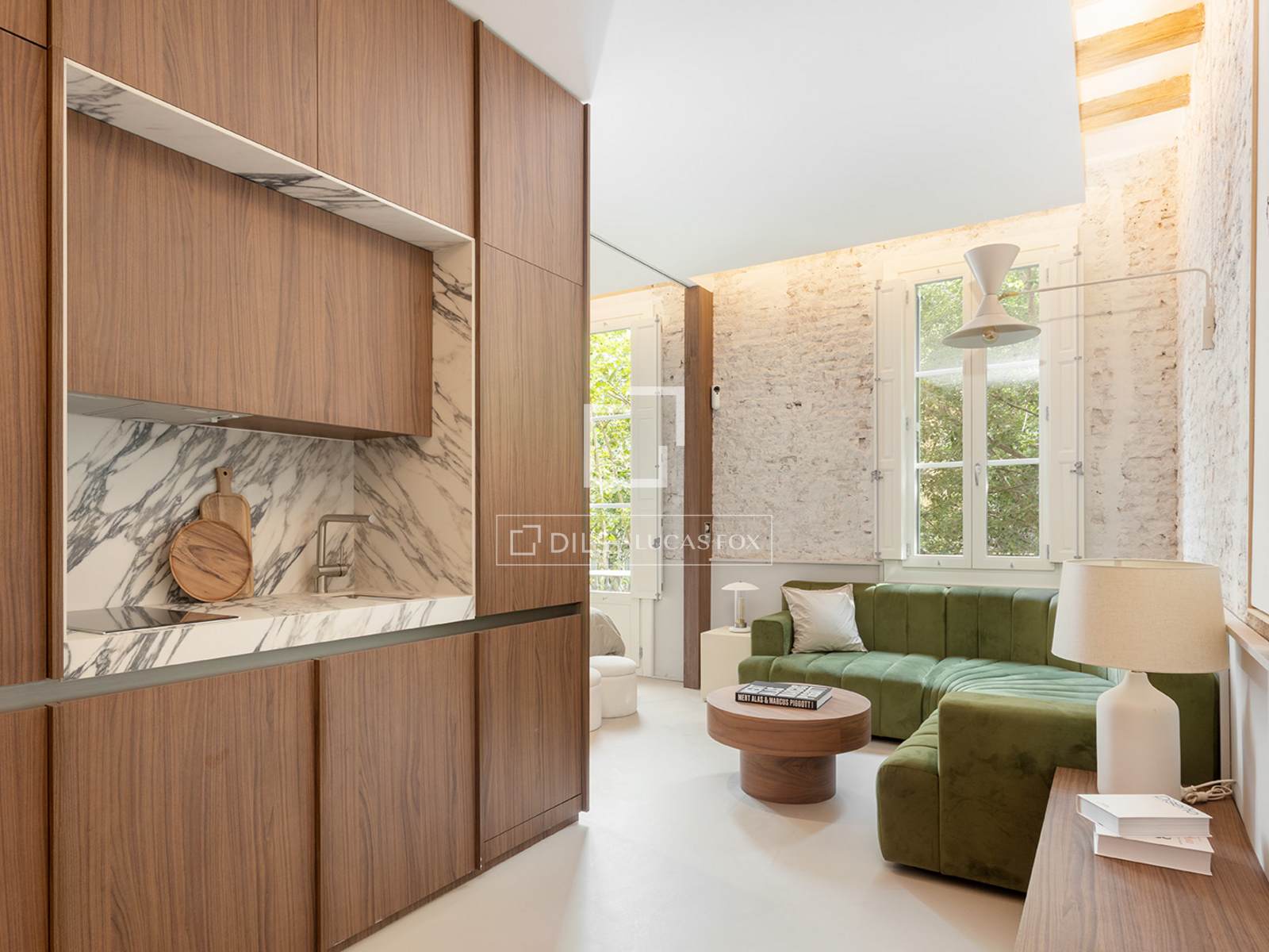 Lägenhet i Barcelona, Spanien 2 sovrum, 54 kvm. Nr. 150552