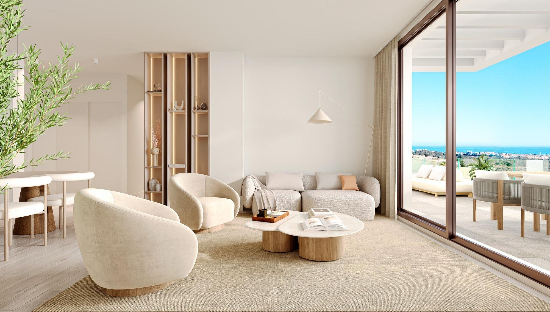 Apartment à Mijas, Malaga, Espagne 3 chambres, 125 m2 No. 181336