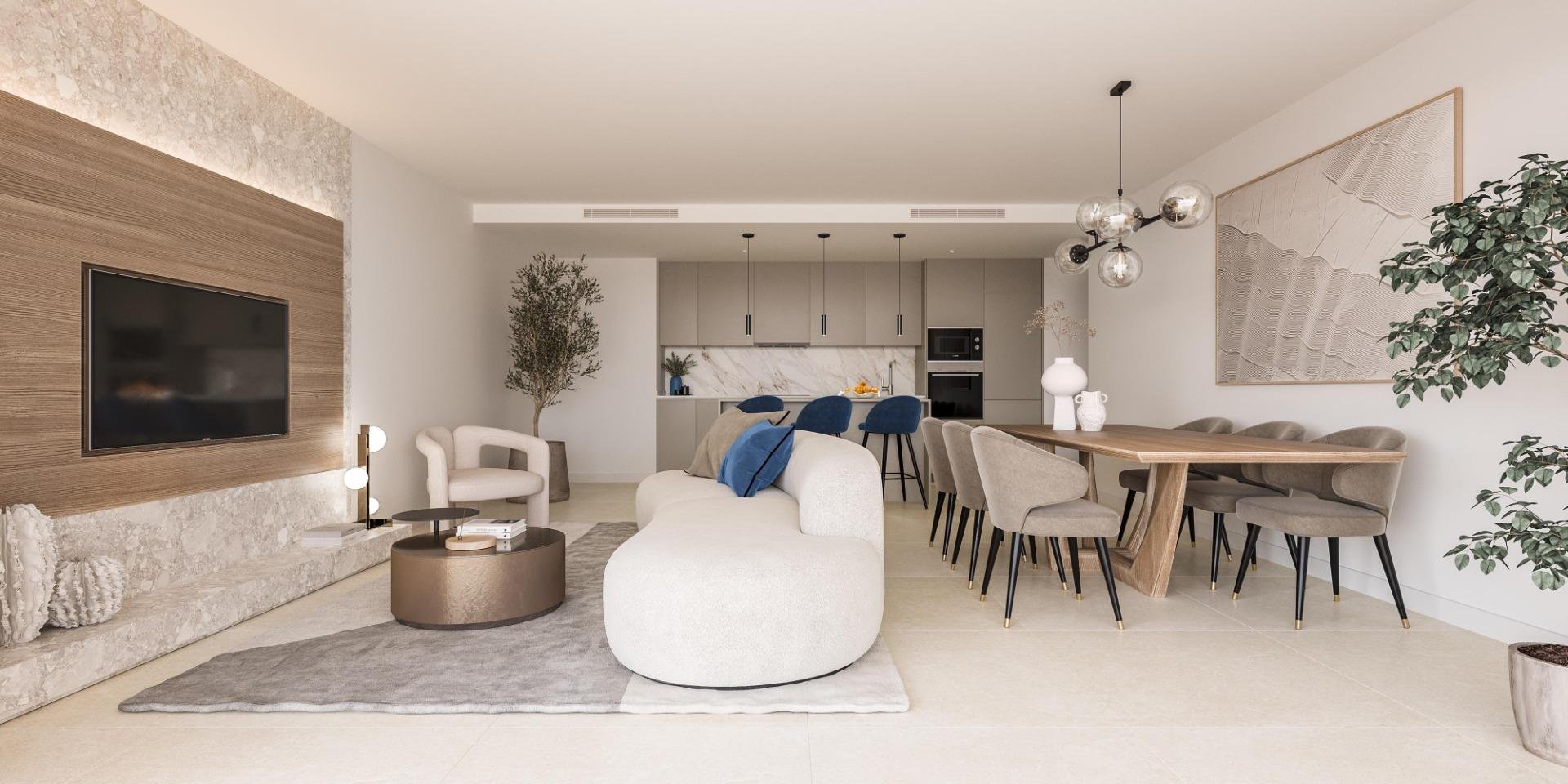 Penthouse w Estepona, Malaga, Hiszpania 3 sypialnie, 135 mkw. nr 181334