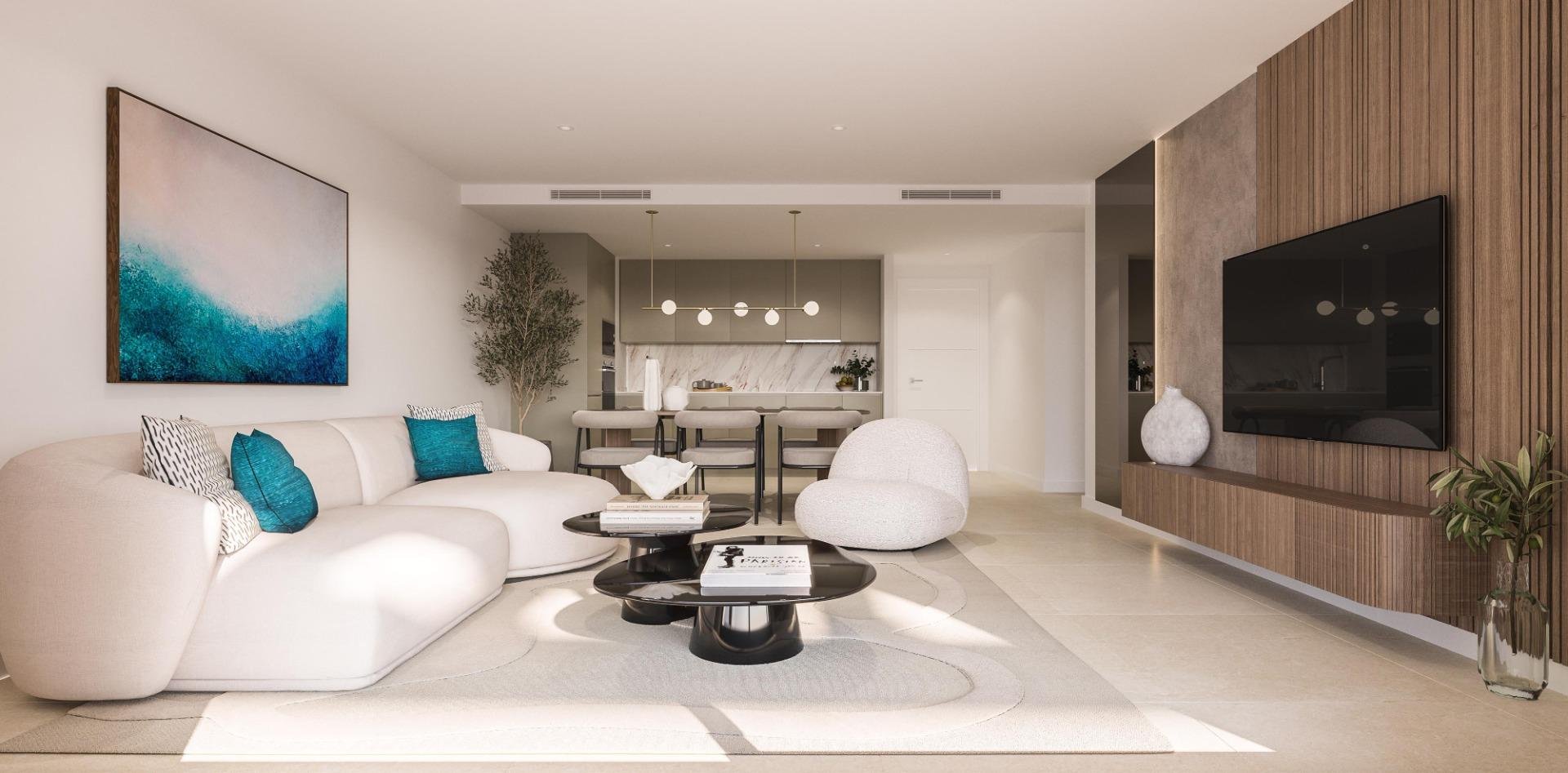 Penthouse w Estepona, Malaga, Hiszpania 3 sypialnie, 135 mkw. nr 181334