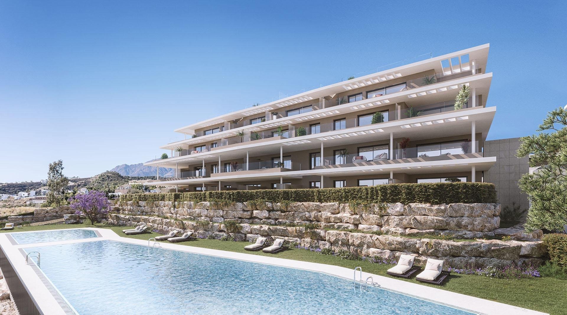 Penthouse w Estepona, Malaga, Hiszpania 3 sypialnie, 135 mkw. nr 181334