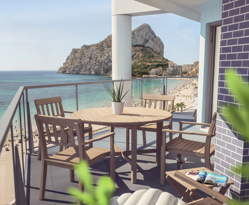 Appartamento a Calpe, Alicante, Spagna 3 camere da letto, 316 mq. N° 188774