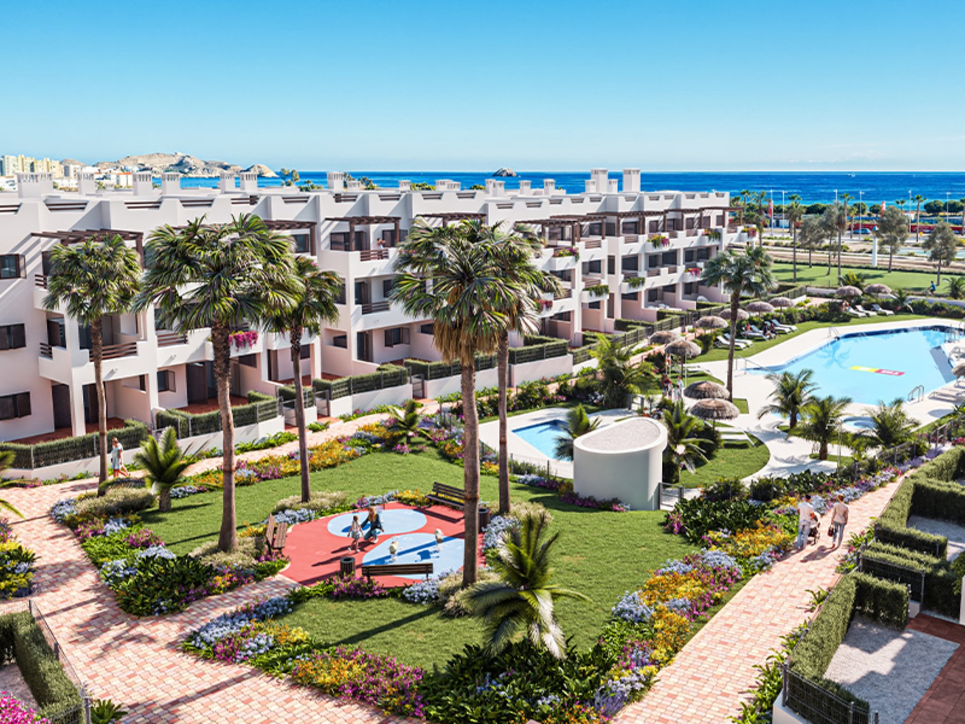 Huoneisto Pulpi, Almeria, Espanja 1 makuuhuone, 67 m2 No. 184470