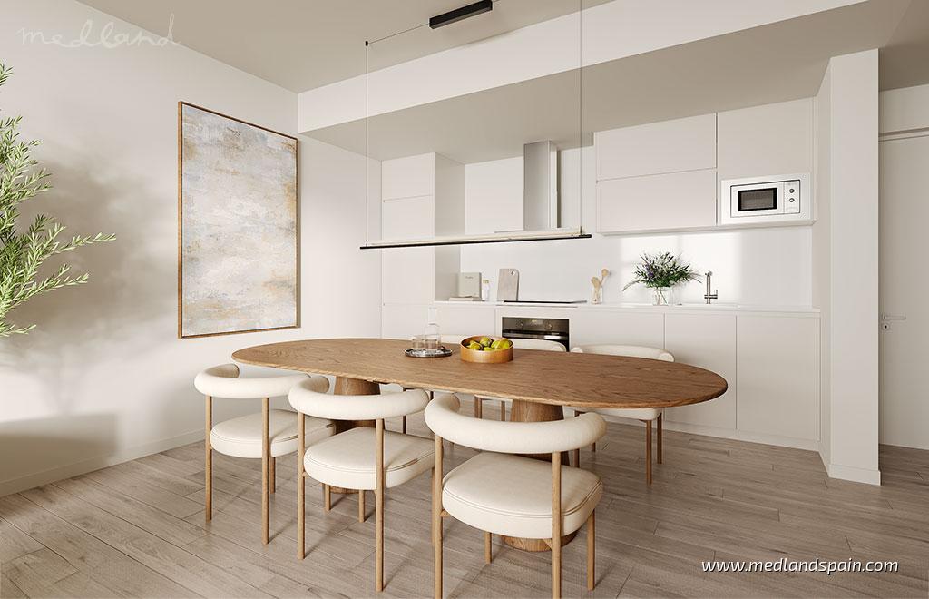 Dzīvoklis Mijas Costa, Malaga, Spānijā 3 istabas, 125 m2 Nr. 166144