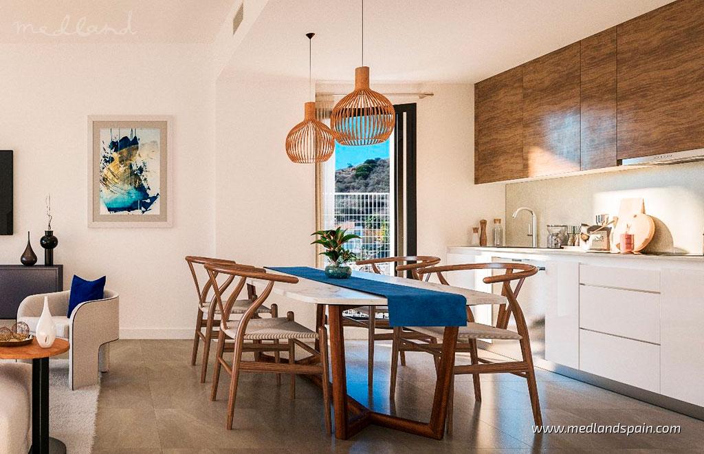 Townhouse in Mijas Costa, Malaga, Spain 3 bedrooms, 134 sq.m. No. 166140
