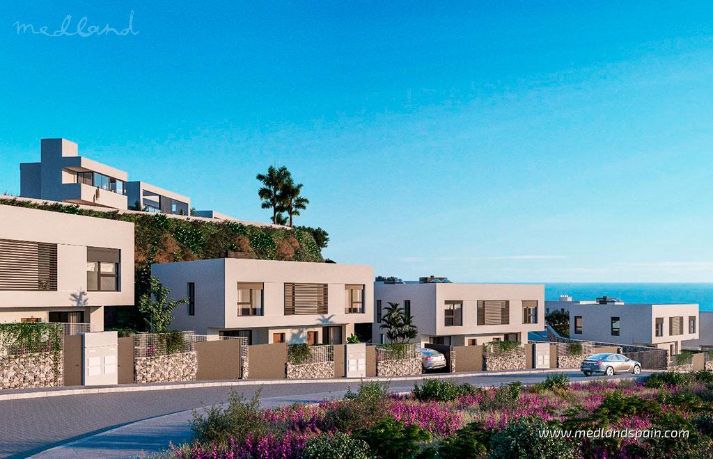 Townhouse in Mijas Costa, Malaga, Spain 3 bedrooms, 134 sq.m. No. 166140
