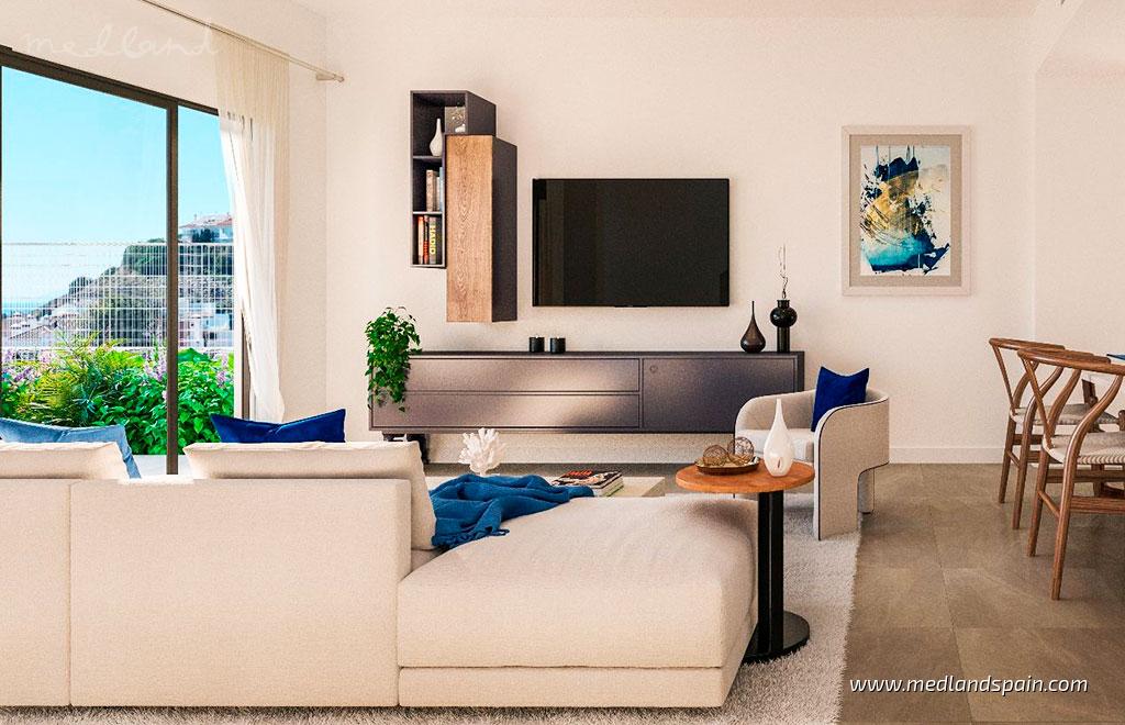Townhouse in Mijas Costa, Malaga, Spain 3 bedrooms, 134 sq.m. No. 166140