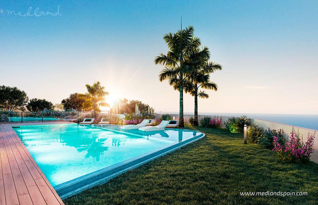 Townhouse in Mijas Costa, Malaga, Spain 3 bedrooms, 134 sq.m. No. 166140