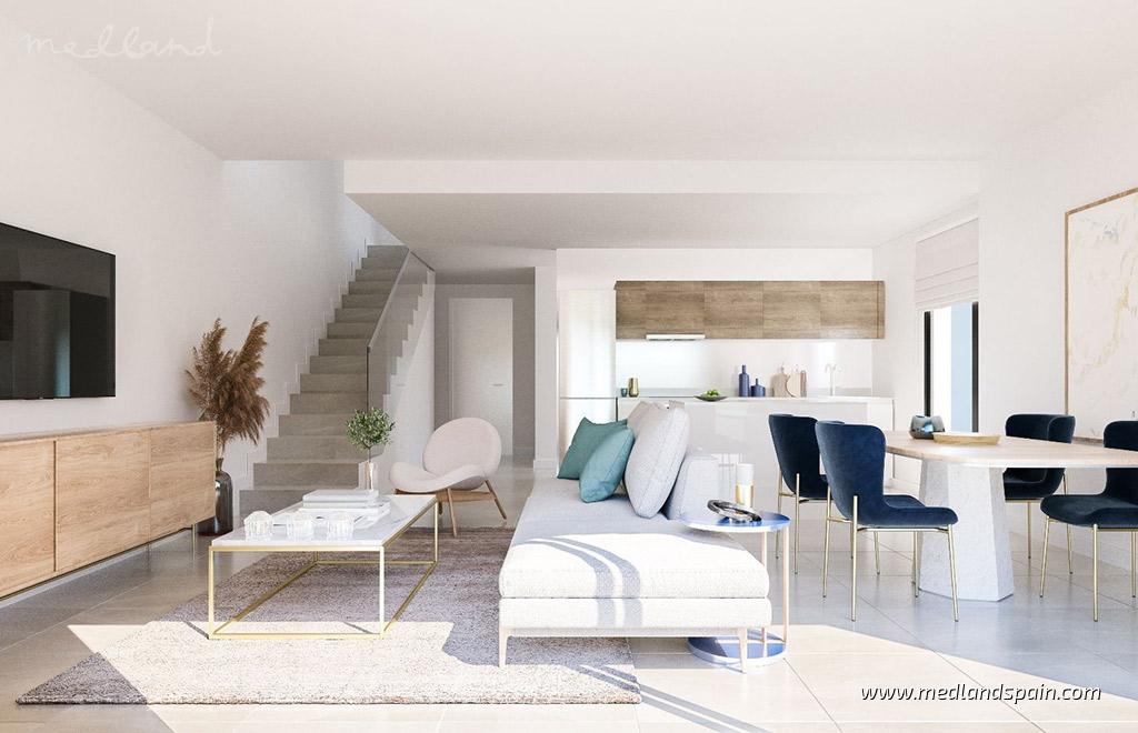 Townhouse in Mijas Costa, Malaga, Spain 3 bedrooms, 134 sq.m. No. 166140