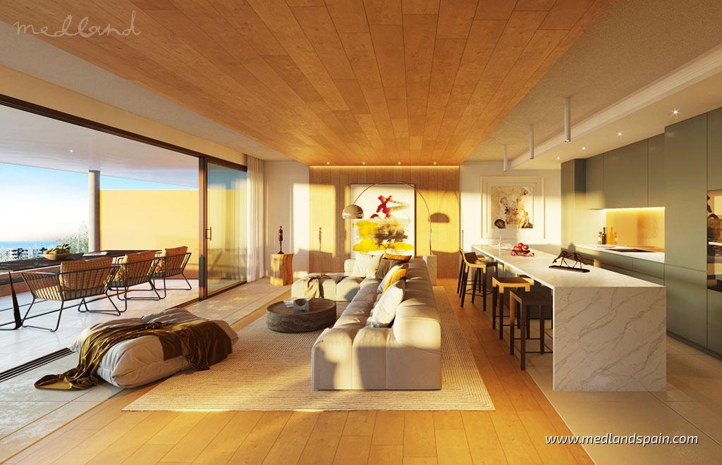 Apartment in Fuengirola, Malaga, Spain 3 bedrooms, 116 sq.m. No. 166142