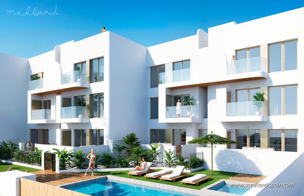 Apartment à Los Alcazares, Murcia, Espagne 3 chambres, 101 m2 No. 186906