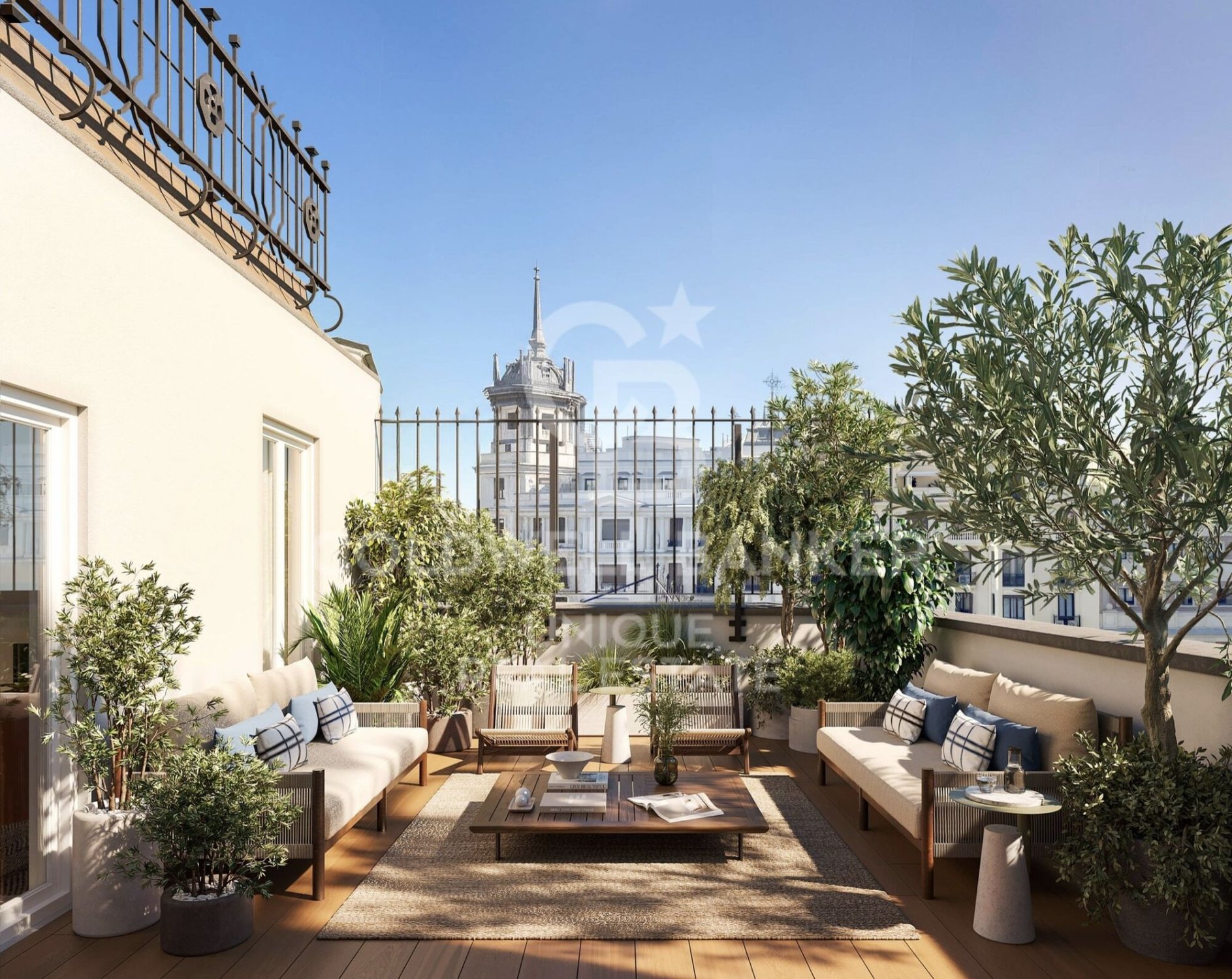 Kattohuoneisto Madrid, Espanja 4 makuuhuonetta, 342 m2 No. 157123