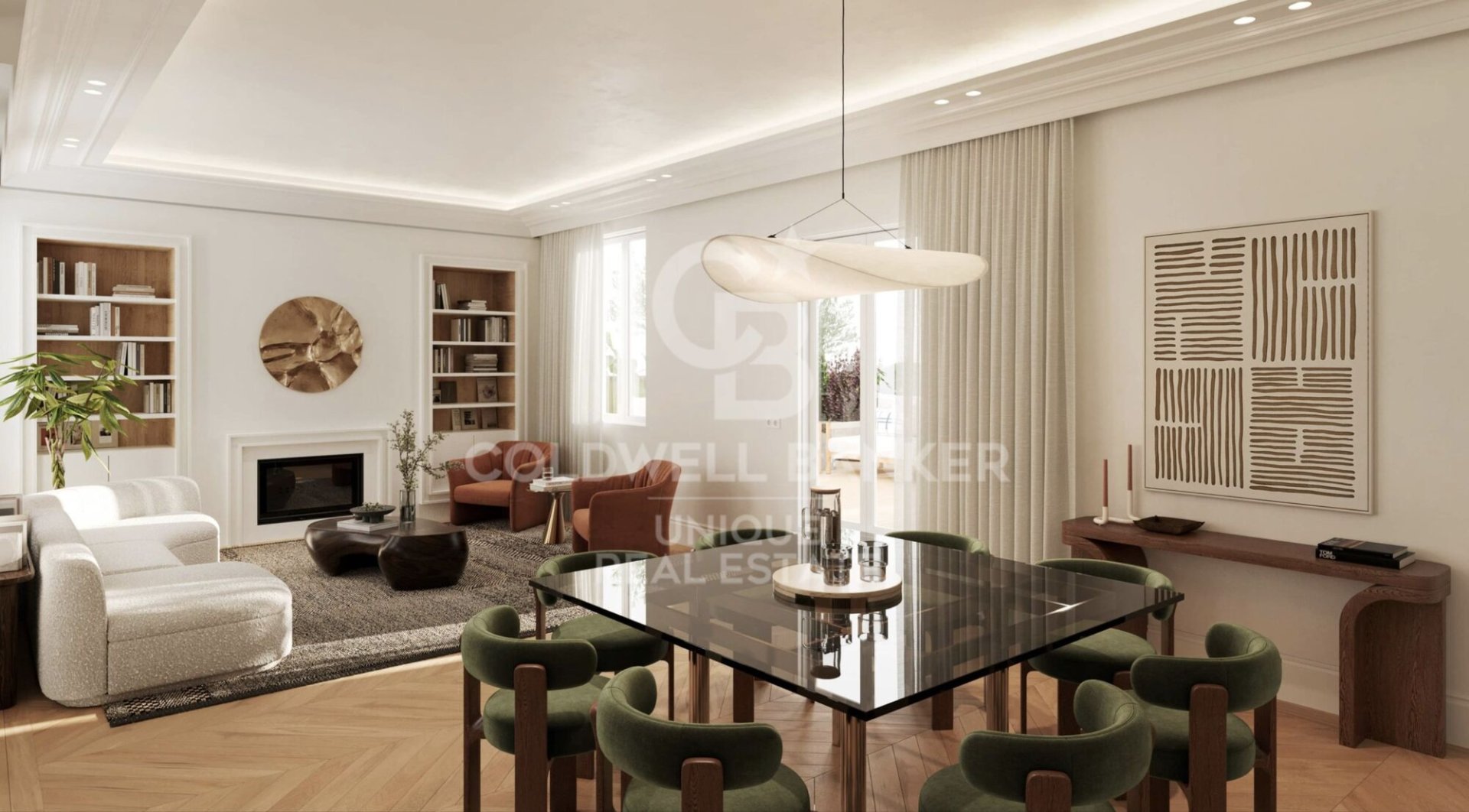 Kattohuoneisto Madrid, Espanja 4 makuuhuonetta, 342 m2 No. 157123