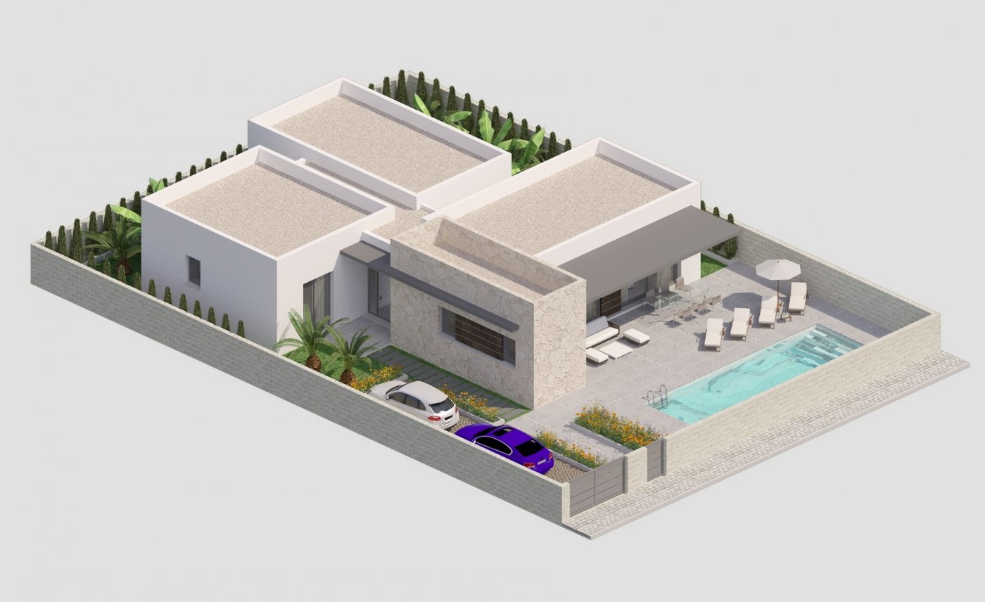 Villa in Benijofar, Alicante, Spanien 3 Schlafzimmer, 178 m2 Nr. 142590