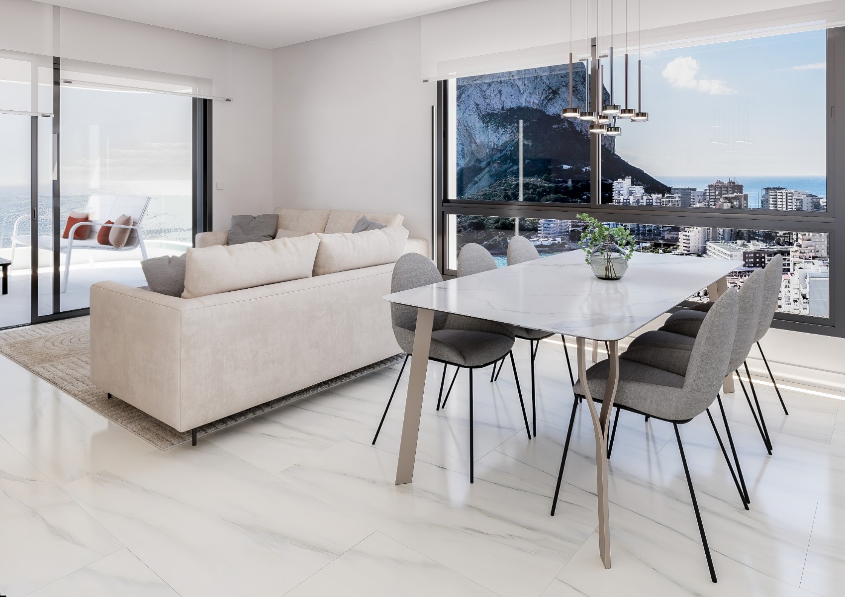 Duplex in Calpe, Alicante, Spain 3 bedrooms, 234 sq.m. No. 133249