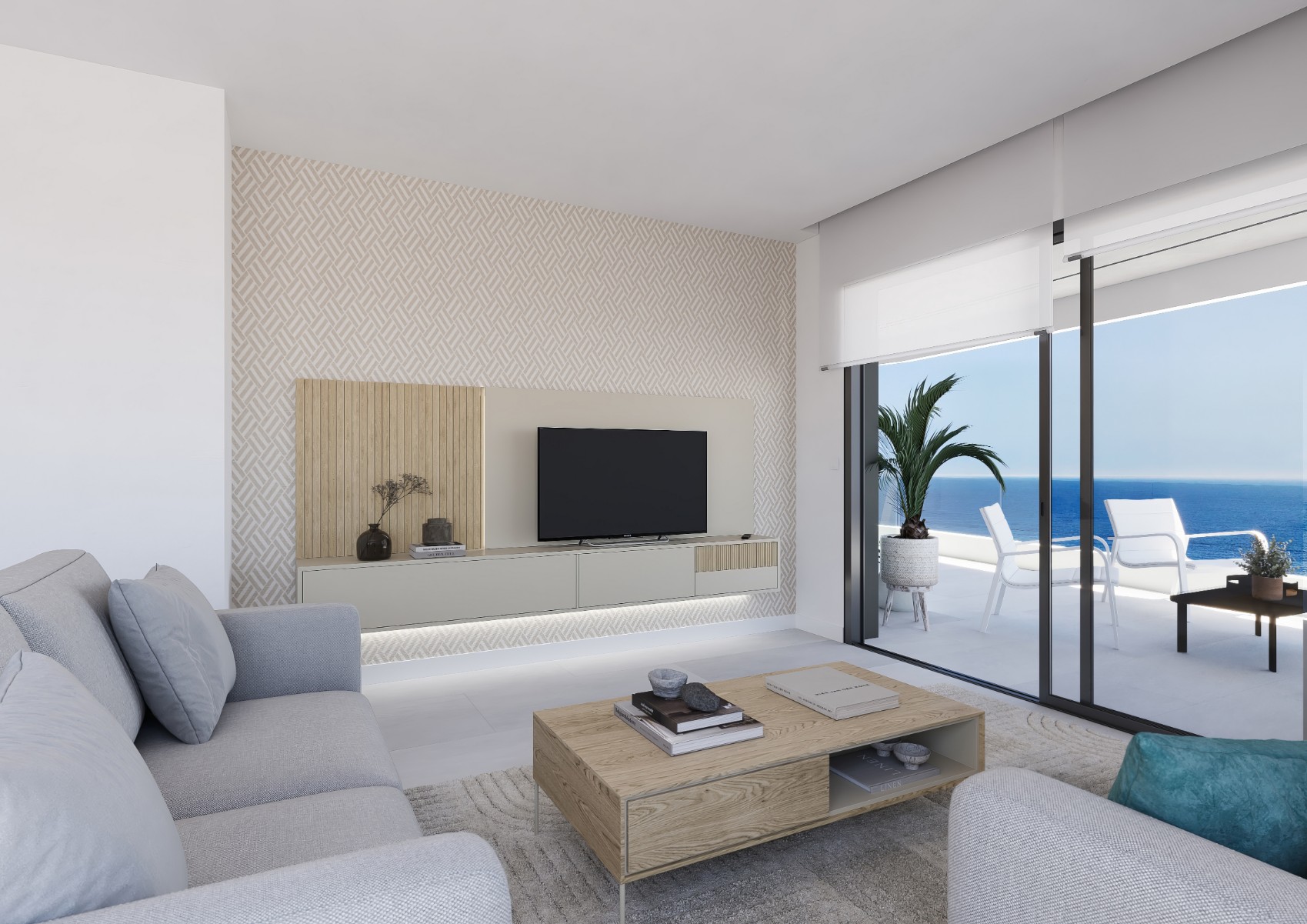 Apartment in Calpe, Alicante, Spain 2 bedrooms, 112 sq.m. No. 133247