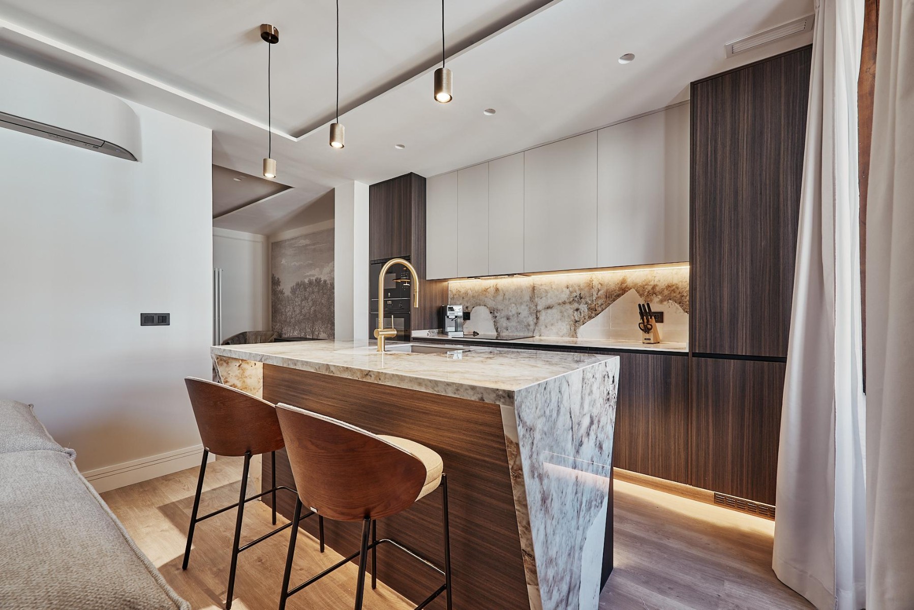 Apartment in Madrid, Spain 3 bedrooms, 122 sq.m. No. 180091
