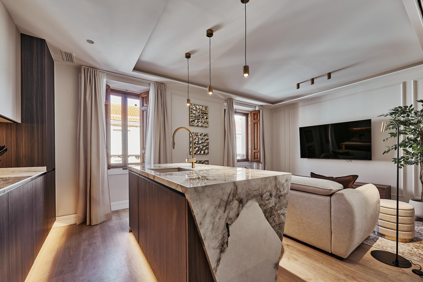 Apartment in Madrid, Spain 3 bedrooms, 122 sq.m. No. 180091