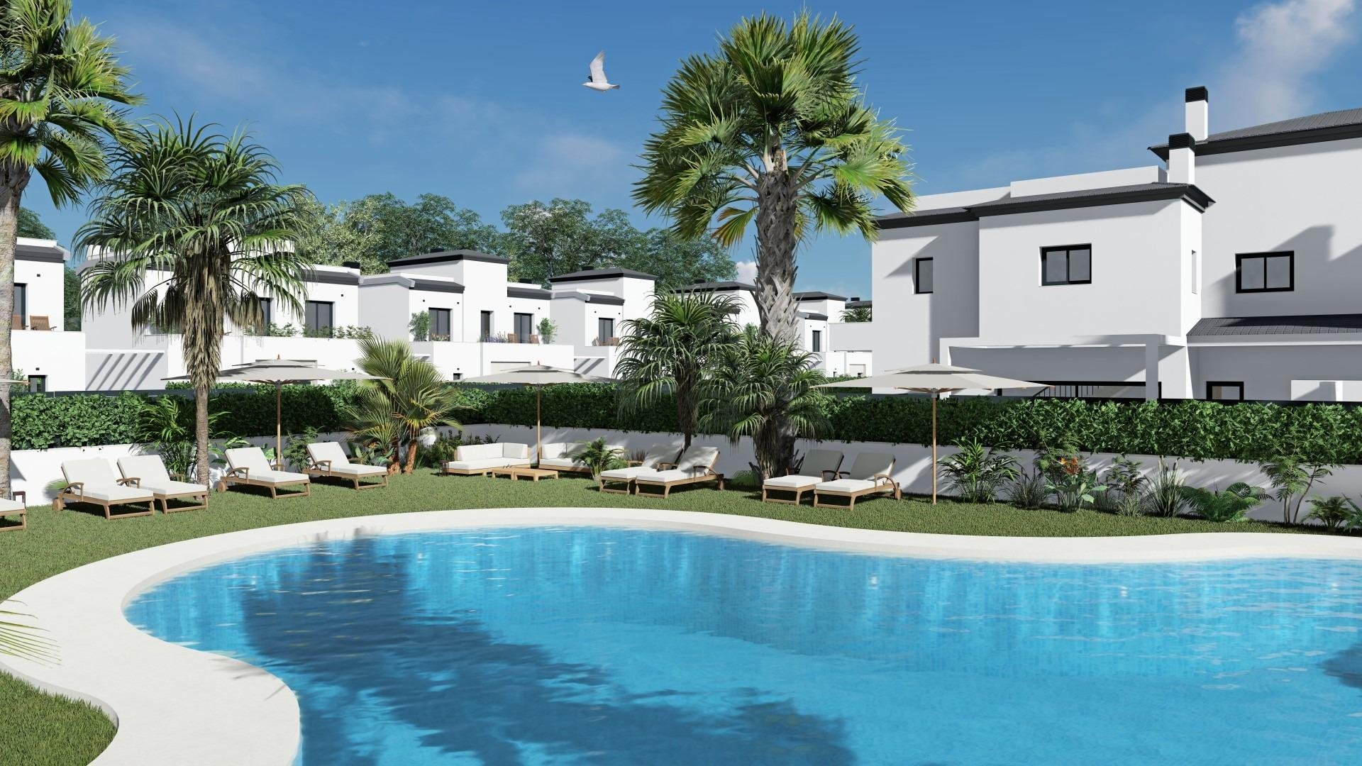 House in Gran Alacant, Alicante, Spain 3 bedrooms, 93 sq.m. No. 165289