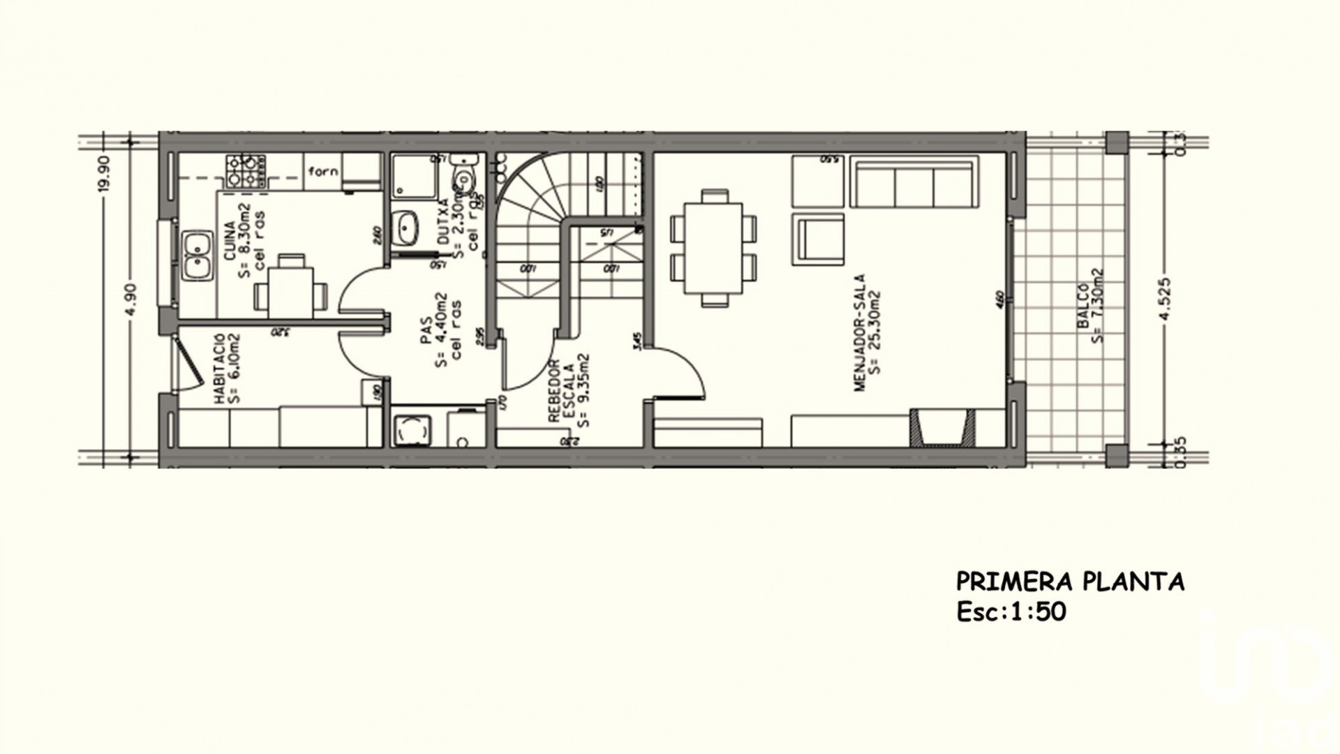 Zemes gabals Moia, Barcelona, Spānijā 200 m2 Nr. 153523