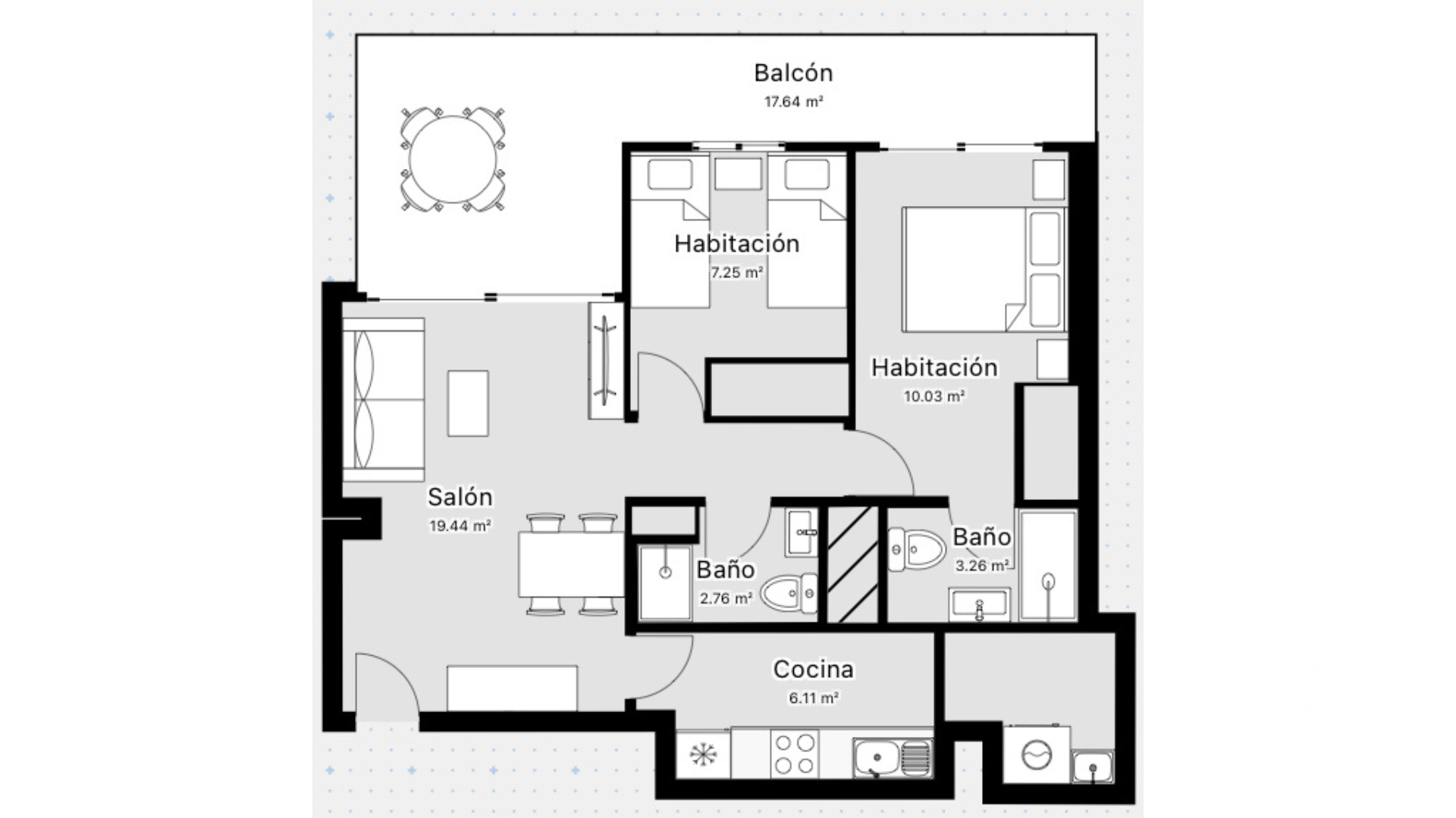 Apartment in Oropesa del Mar, Castellon, Spain 2 bedrooms, 134 sq.m. No. 153522