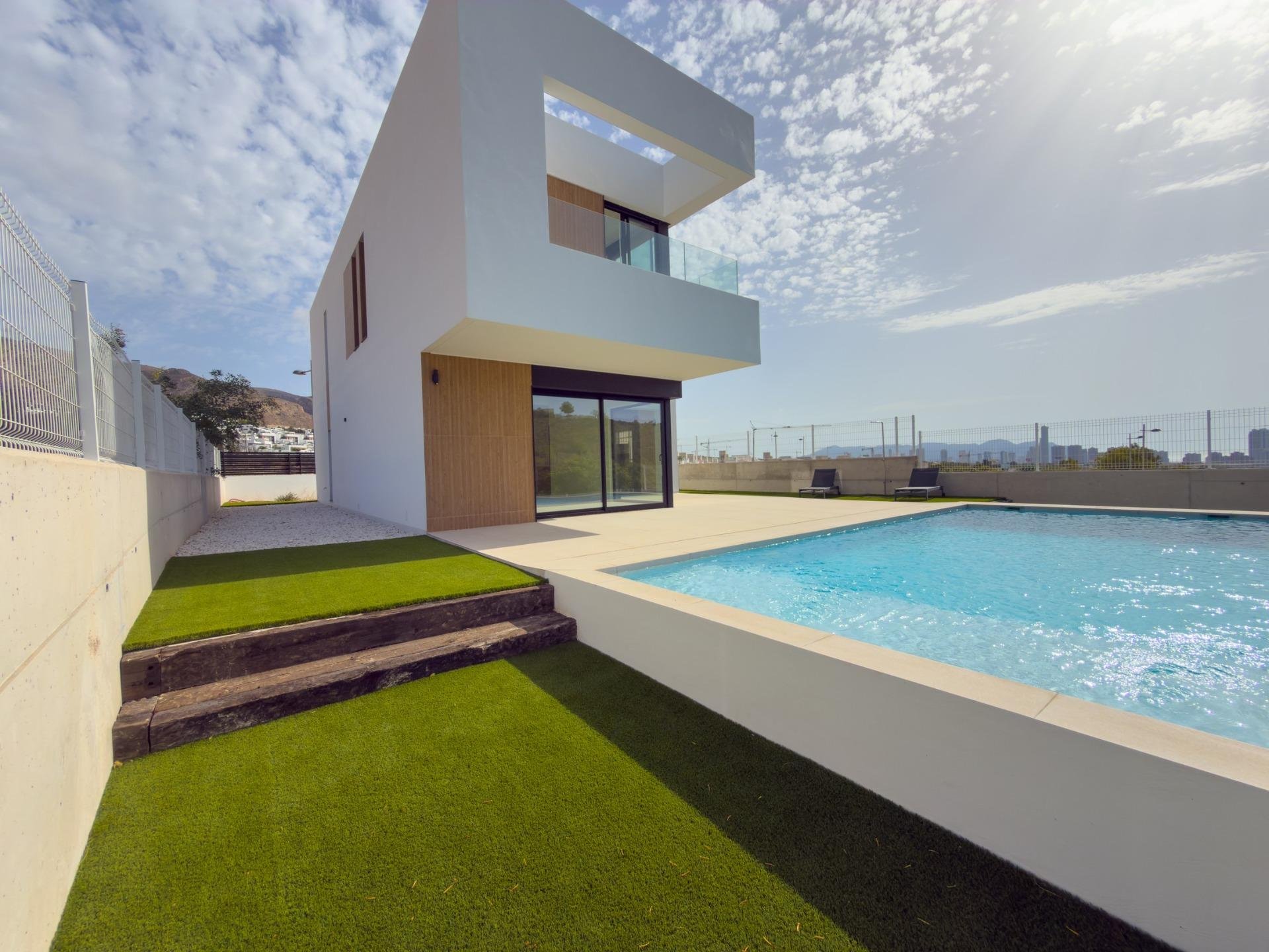 Villa a Finestrat, Alicante, Spagna 3 camere da letto, 147 mq. N° 194983