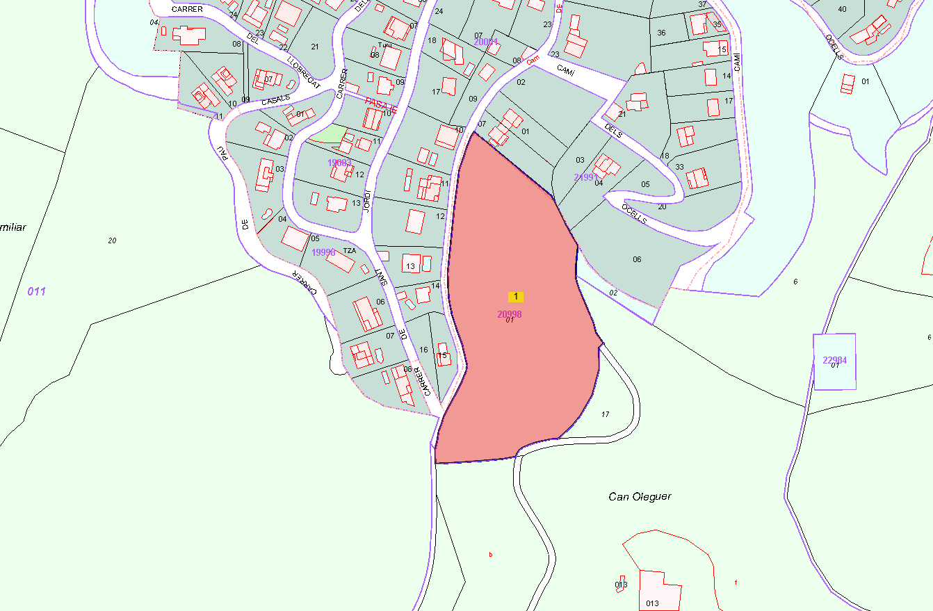 Tomt i Viladecavalls, Barcelona, Spanien Nr. 191154