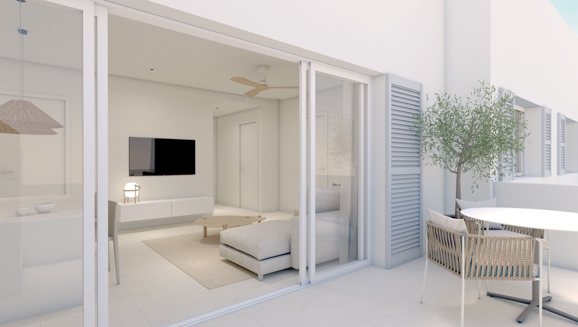 Wohnung in Alicante, Spanien 3 Schlafzimmer,  Nr. 104253