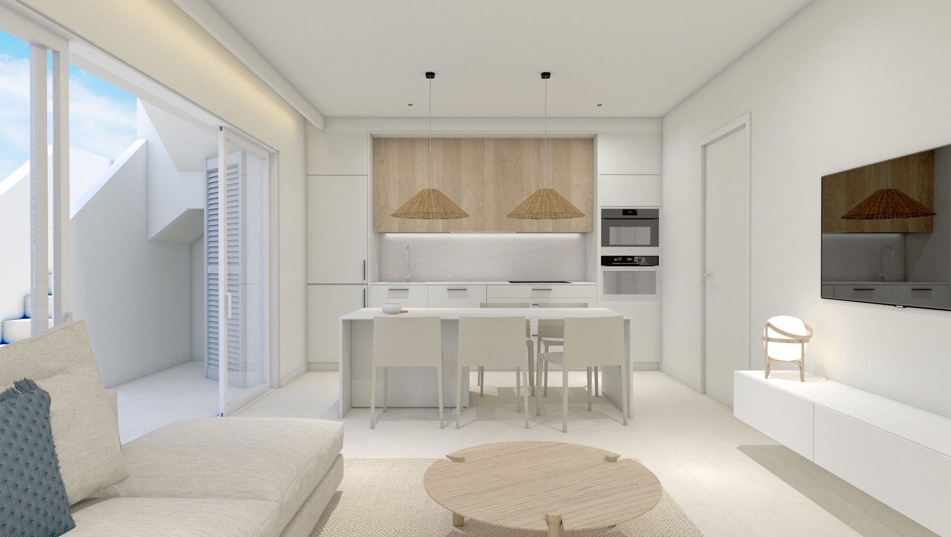 Wohnung in Alicante, Spanien 3 Schlafzimmer,  Nr. 104253