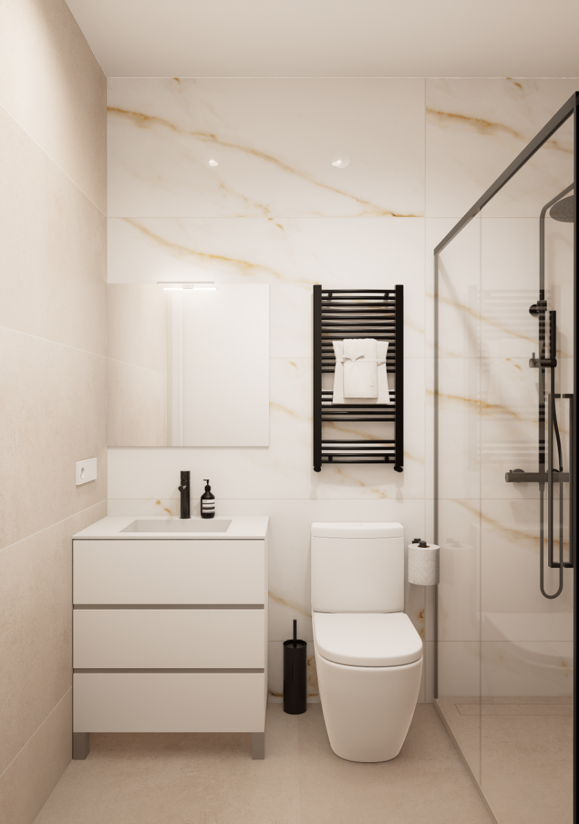 Wohnung in Madrid, Spanien 2 Schlafzimmer, 47 m2 Nr. 179899