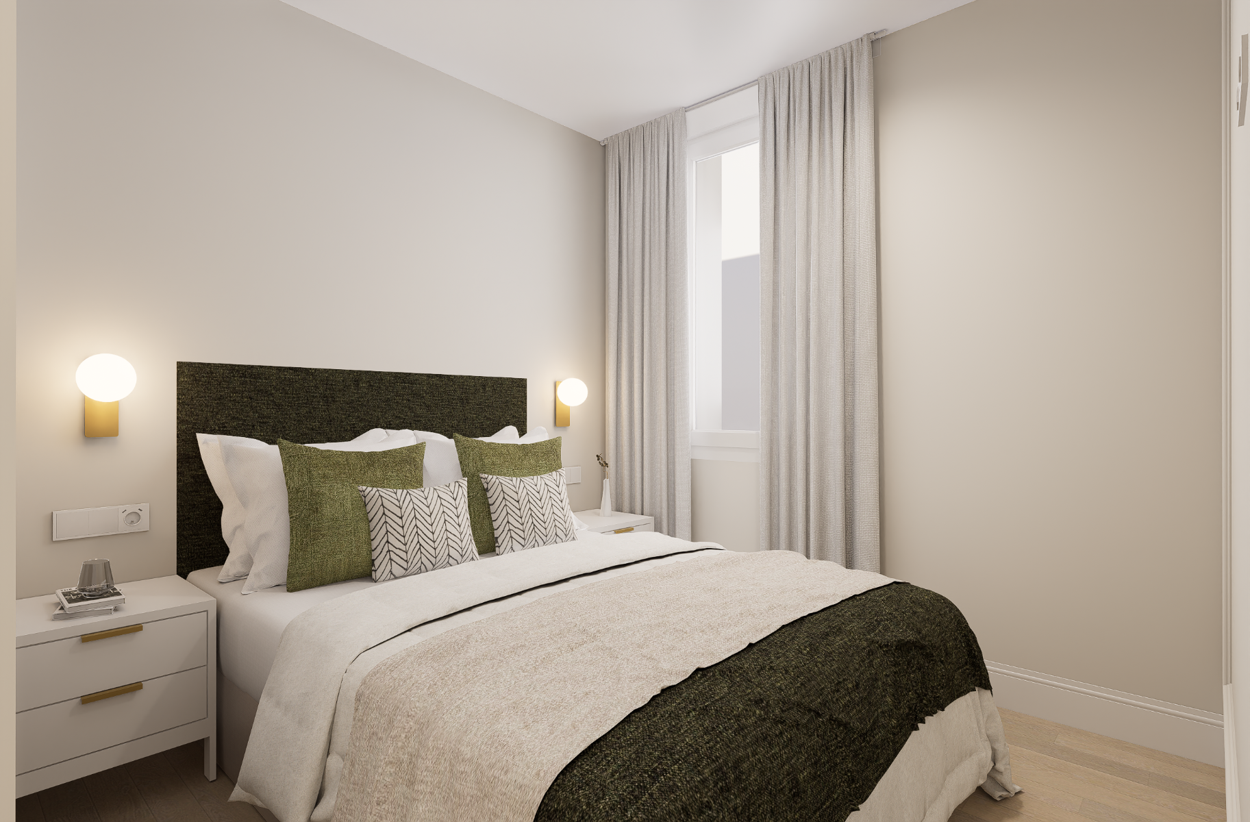 Wohnung in Madrid, Spanien 2 Schlafzimmer, 47 m2 Nr. 179899